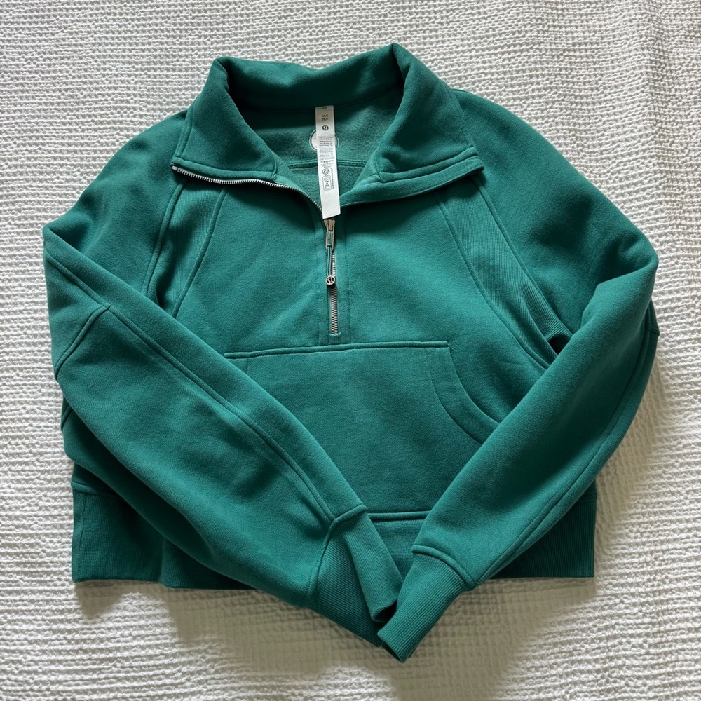 Lululemon Scuba Oversized Funnel-Neck Half Zip